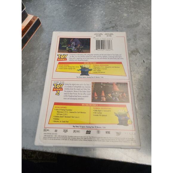 Toy Story/Toy Story 2 (DVD, 2000, 2-Disc Set) - Picture 2 of 4